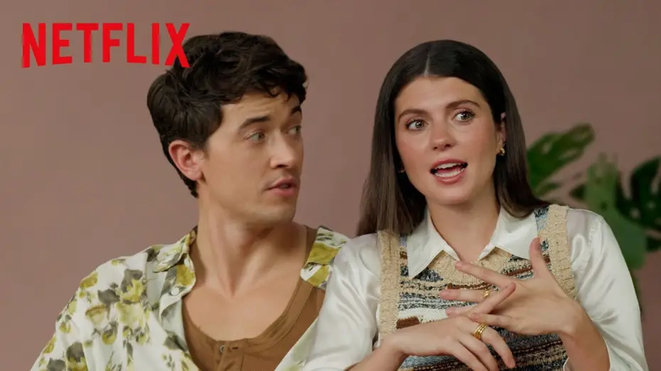 Video for the film People We Meet on Vacation — Tom Blyth & Emily Bader take a Travel Compatibility Quiz