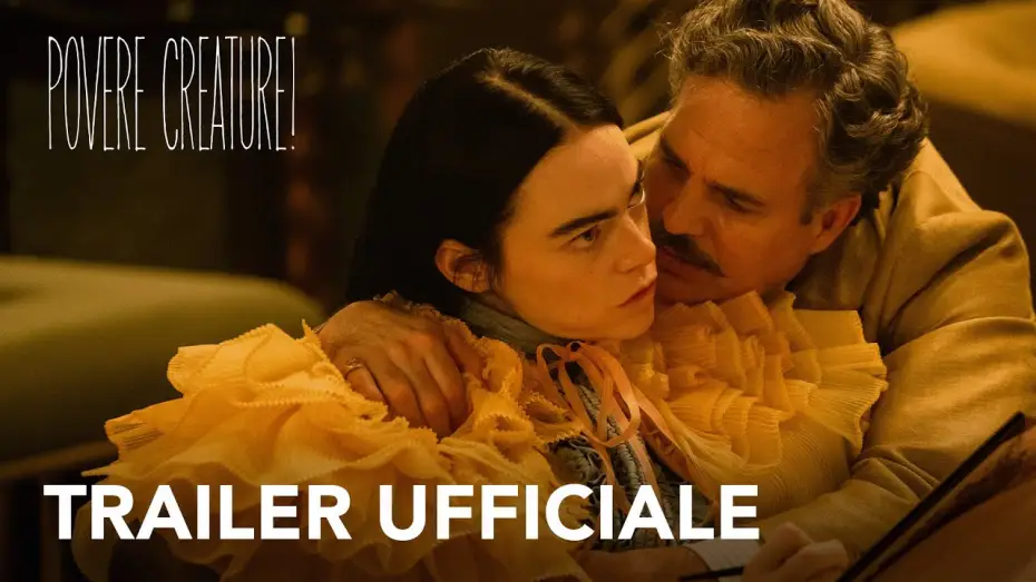 Video for the film Poor Things — Trailer Ufficiale