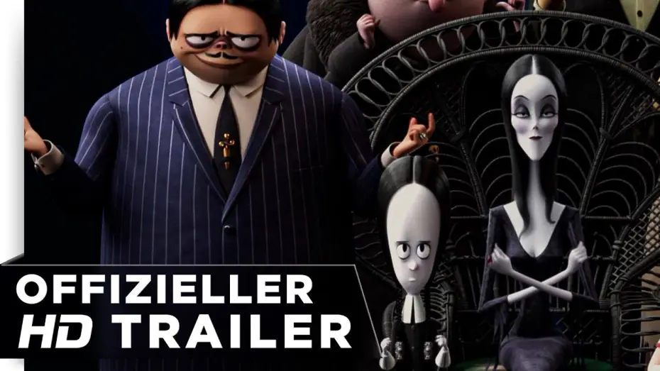 Video for the film The Addams Family 2 — Die Addams Family 2 | Teaser Trailer | Deutsch HD