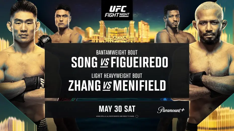 Video for the film UFC Fight Night 277: Song vs. Figueiredo — UFC Macau: Yadong vs Figueiredo - May 30th | Fight Promo