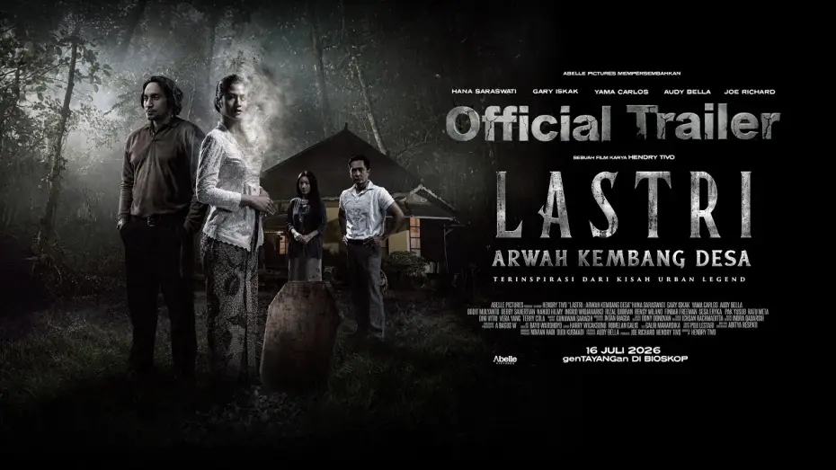 Video for the film Lastri: Arwah Kembang Desa — LASTRI - Official Trailer