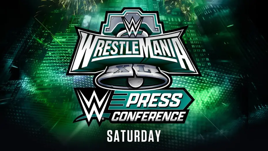 Video for the film WrestleMania XL Saturday Post-Show Press Conference — WrestleMania XL Saturday Post-Show Press Conference: April 6, 2024