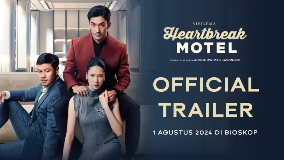 Video for the film Heartbreak Motel — Official Trailer - Heartbreak Motel | Tayang 1 Agustus 2024 di Bioskop