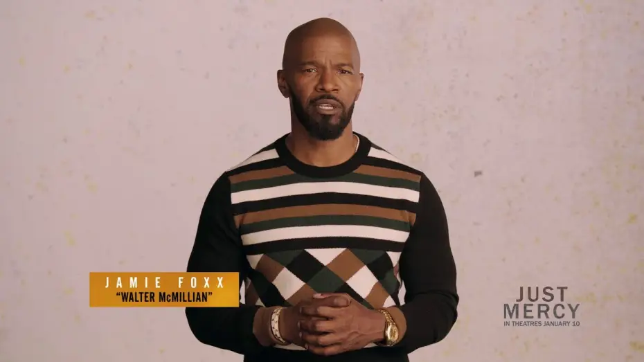 Video for the film Just Mercy — JUST MERCY - Jamie Foxx x Innocence Canada