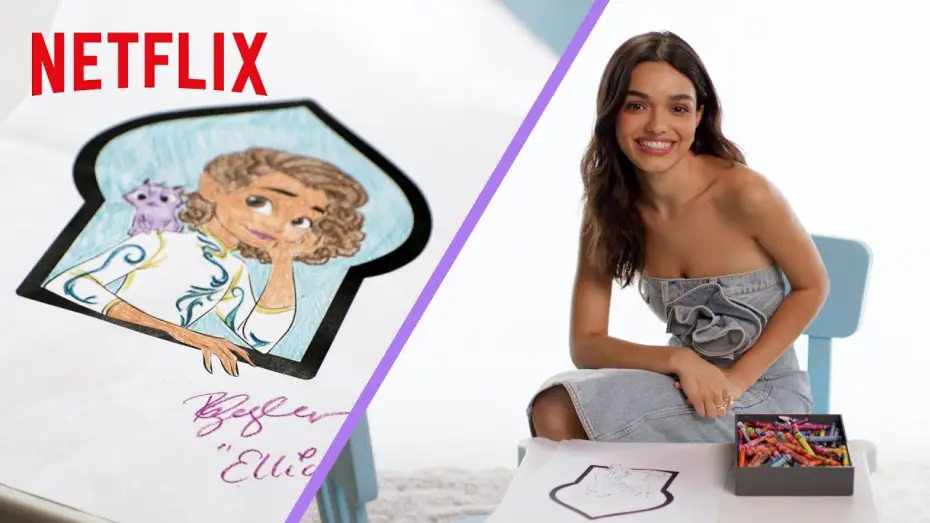 Video for the film Spellbound — Rachel Zegler's Coloring Book Interview
