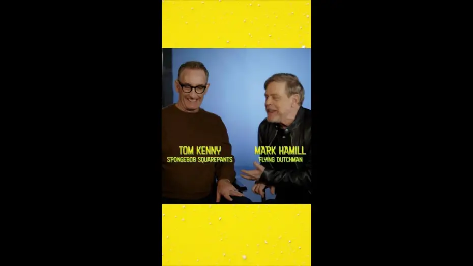 Video for the film The SpongeBob Movie: Search for SquarePants — Mark Hamill and Tom Kenny