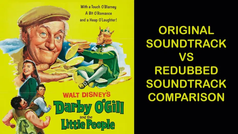 Video for the film Darby O'Gill and the Little People — DARBY O'GILL AND THE LITTLE PEOPLE (1959) Dubbing Comparison
