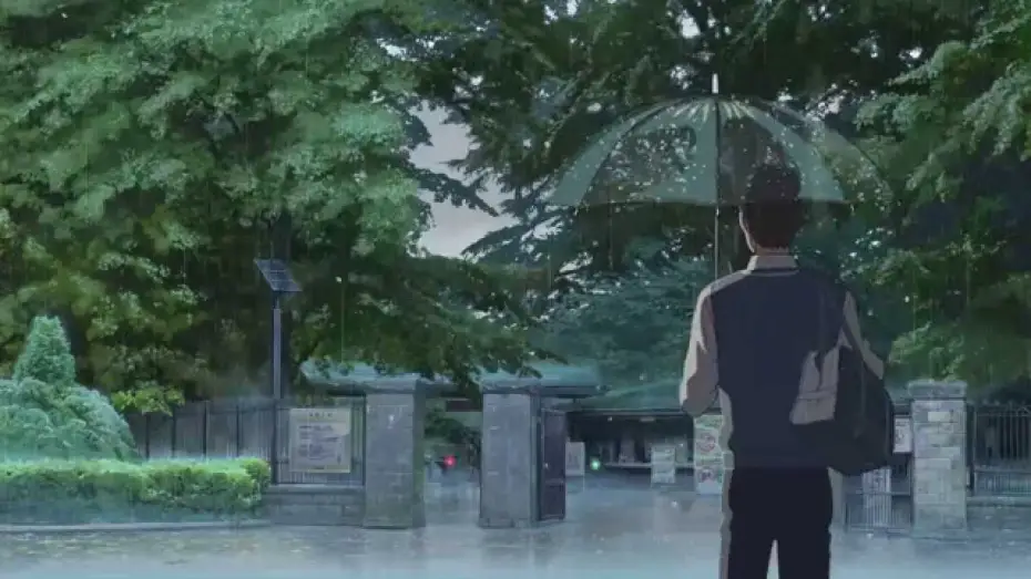 Video for the film The Garden of Words — Il Giardino delle Parole