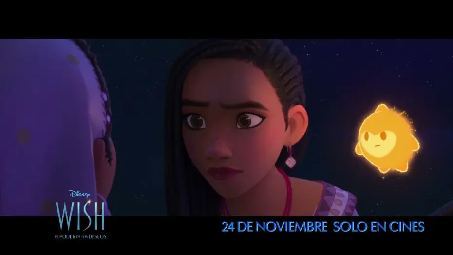Video for the film Wish — Anuncio: 'Y la estrella respondió'
