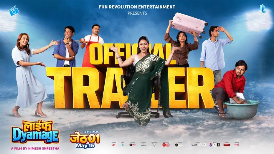 Video for the film Life Dyamage — Life Dyamage | Official Trailer | Nepali Movie 2026 Surakshya Panta, Nimesh Shrestha, Isha Thapa