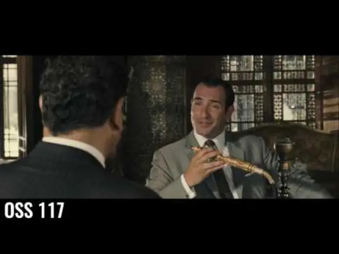 Video for the film OSS 117: Cairo, Nest of Spies — OSS 117 - Le Caire nid d'espion - Scène culte - Elle gueule mon vieux !