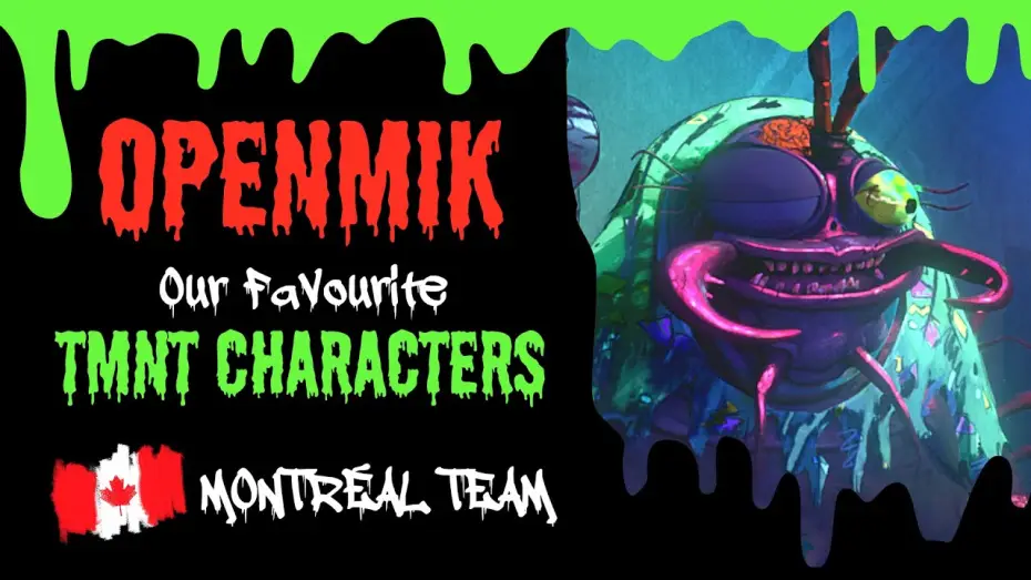 Video for the film Teenage Mutant Ninja Turtles: Mutant Mayhem — #OpenMik - Giving Mutants Life | Our favourite TMNT Characters 🐢