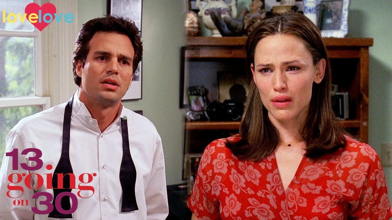Video for the film 13 Going on 30 — "You Can't Just Turn Back Time..I've Moved On"