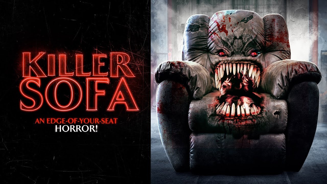 Video for the film Killer Sofa — Official UK Trailer