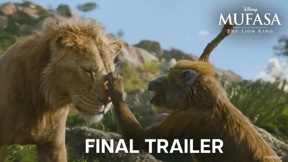 Video for the film Mufasa: The Lion King — Final Trailer