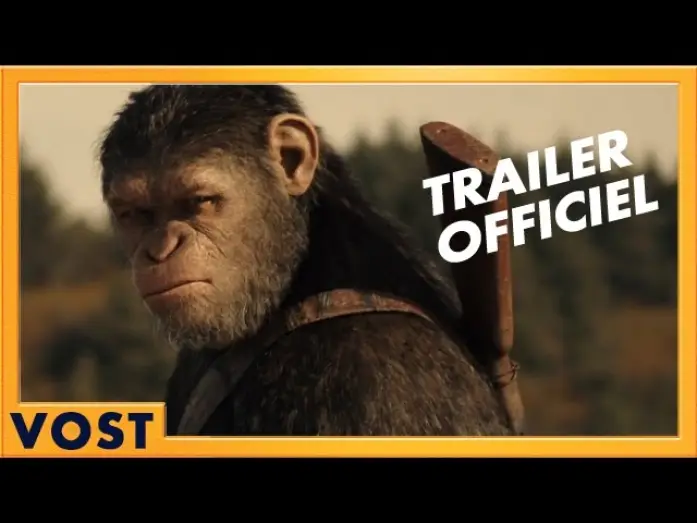 Video for the film War for the Planet of the Apes — Bande annonce VOST