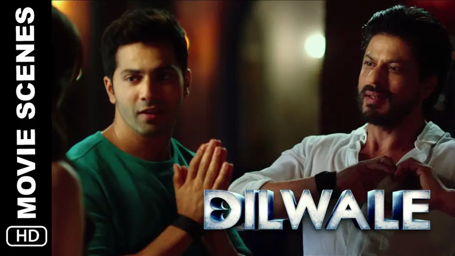 Video for the film Dilwale — Bada Bhai | Dilwale | Movie Scene | Shah Rukh Khan, Varun Dhawan, Kriti Sanon, Kajol