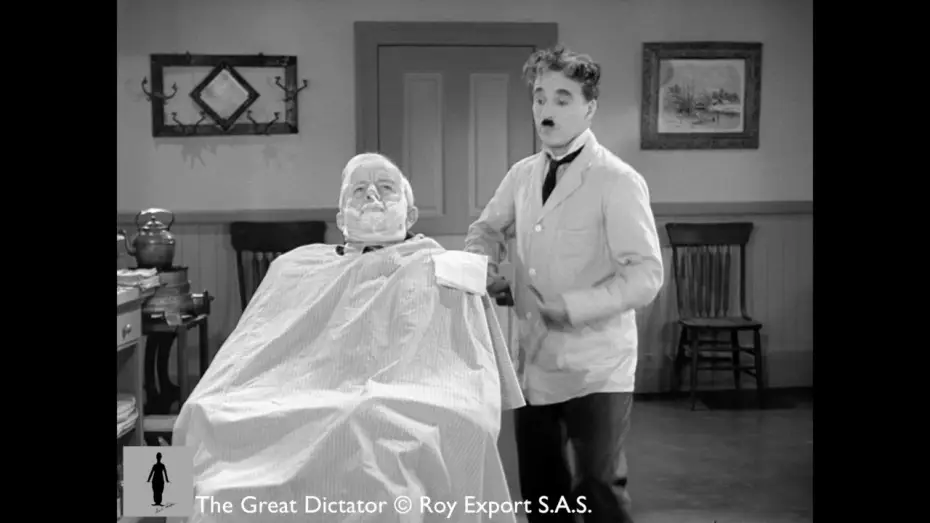 Video for the film The Great Dictator — Charlie Chaplin - The Great Dictator - Barber Shop Scene (Brahms’ Hungarian Dance No. 5)
