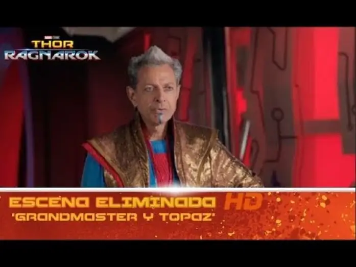Video for the film Thor: Ragnarok — Thor: Ragnarok de Marvel | Escena eliminada: 'Grandmaster y Topaz' | HD