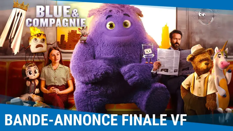 Video for the film IF — Blue & Compagnie - Bande-annonce finale VF [Au cinéma le 8 mai]