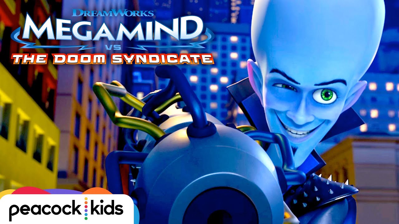 Video for the film Megamind vs the Doom Syndicate — MEGAMIND VS. THE DOOM SYNDICATE | Official Trailer