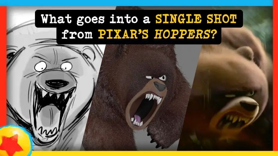 Video for the film Hoppers — One Shot, Many Artists | 'Single Shot' Progression for Bear Attack
