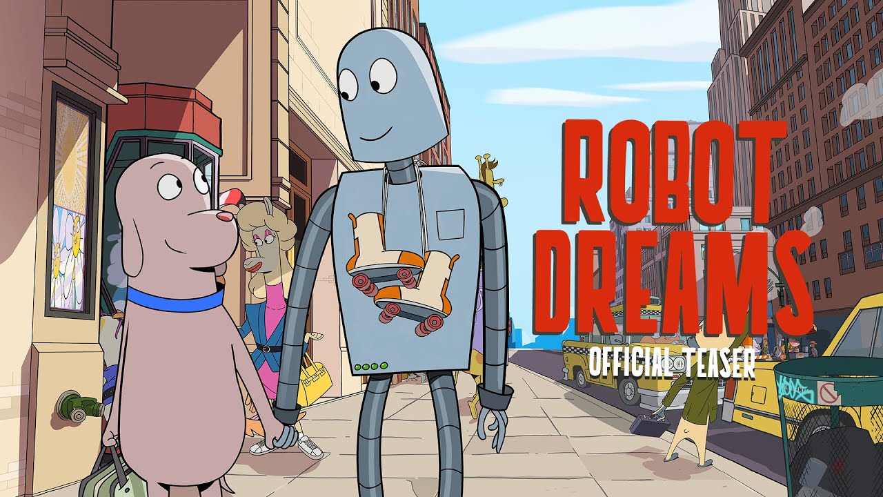 Video for the film Robot Dreams — Official Teaser