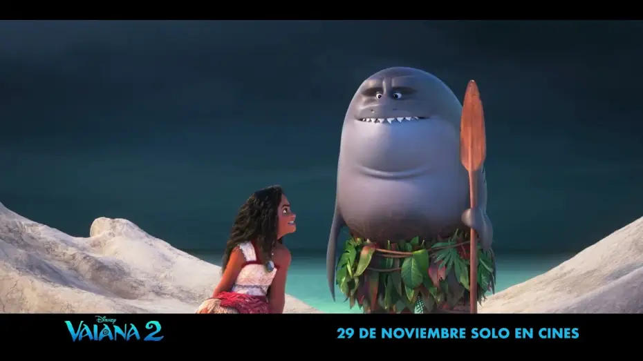 Video for the film Moana 2 — Anuncio: 'El Océano'
