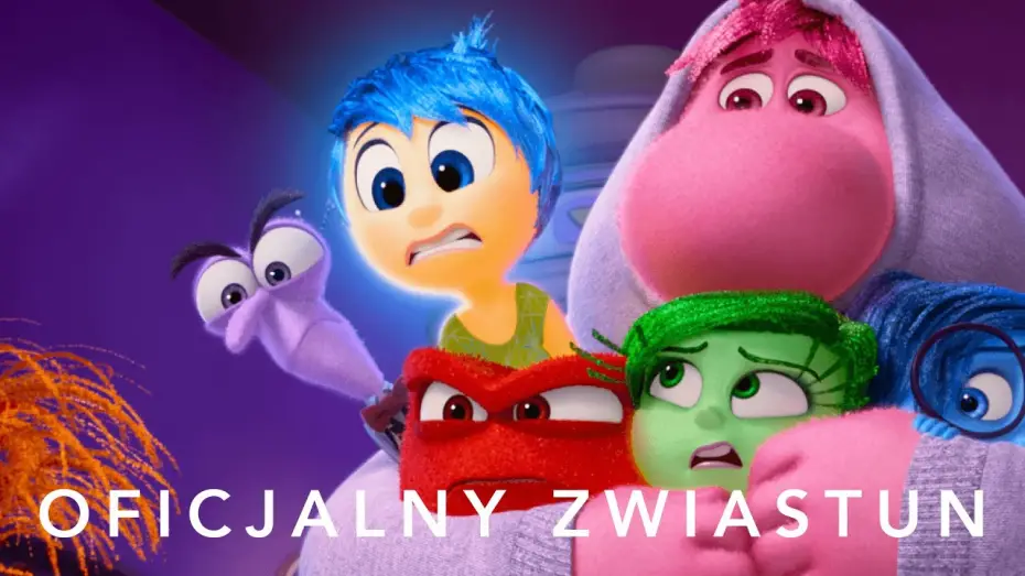Video for the film Inside Out 2 — Zwiastun #2 [dubbing]