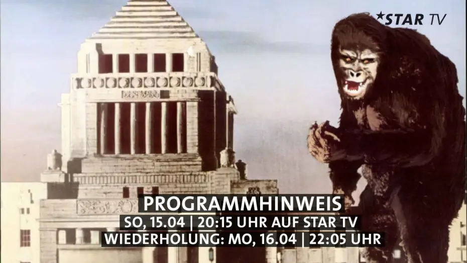 Video for the film King Kong vs. Godzilla — DIE RÜCKKEHR DES KING KONG - TRAILER