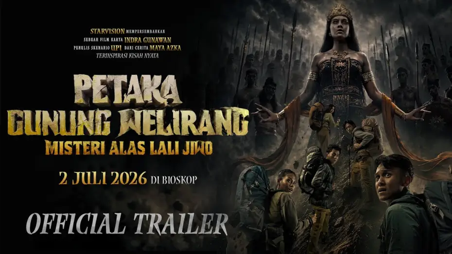 Video for the film Petaka Gunung Welirang — 𝐏𝐞𝐭𝐚𝐤𝐚 𝐆𝐮𝐧𝐮𝐧𝐠 𝐖𝐞𝐥𝐢𝐫𝐚𝐧𝐠 - 𝙊𝙛𝙛𝙞𝙘𝙞𝙖𝙡 𝙏𝙧𝙖𝙞𝙡𝙚𝙧