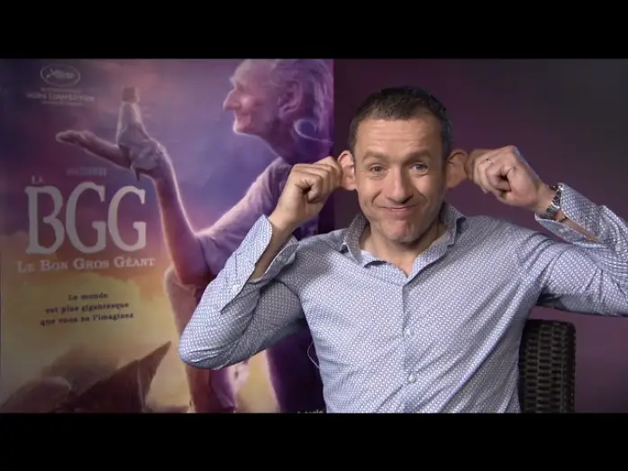 Video for the film The BFG — Le BGG : Le Bon Gros Géant - Featurette Dany Boon