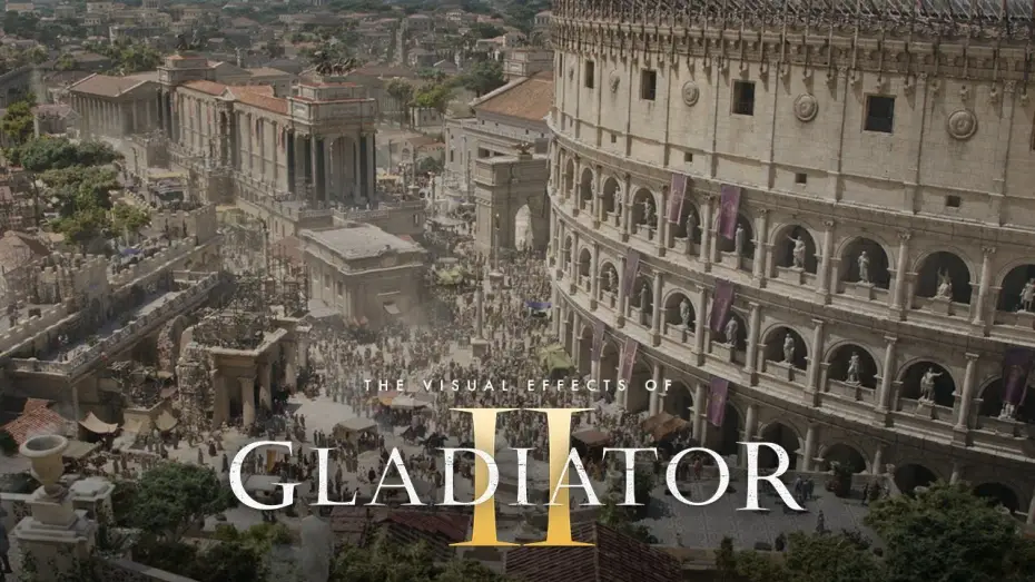 Video for the film Untitled Gladiator Sequel — Behind the Magic: Creating the Colosseum for Gladiator II