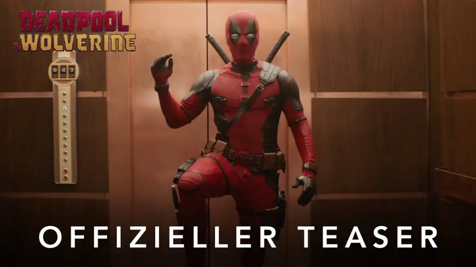 Video for the film Deadpool 3 — Offizieller Teaser Trailer