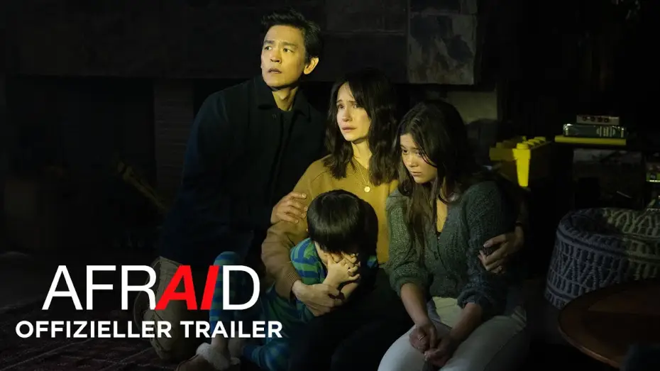 Video for the film Afraid — Afraid – Offizieller Trailer 1 Deutsch (Kinostart: 29.08.2024)