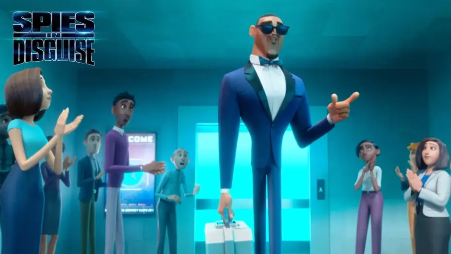 Video for the film Spies in Disguise — “Entrance” Clip