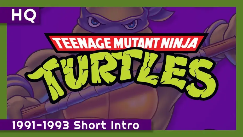 Video for the series Teenage Mutant Ninja Turtles — Teenage Mutant Ninja Turtles (Classic Series) (1991-1993) Short Intro