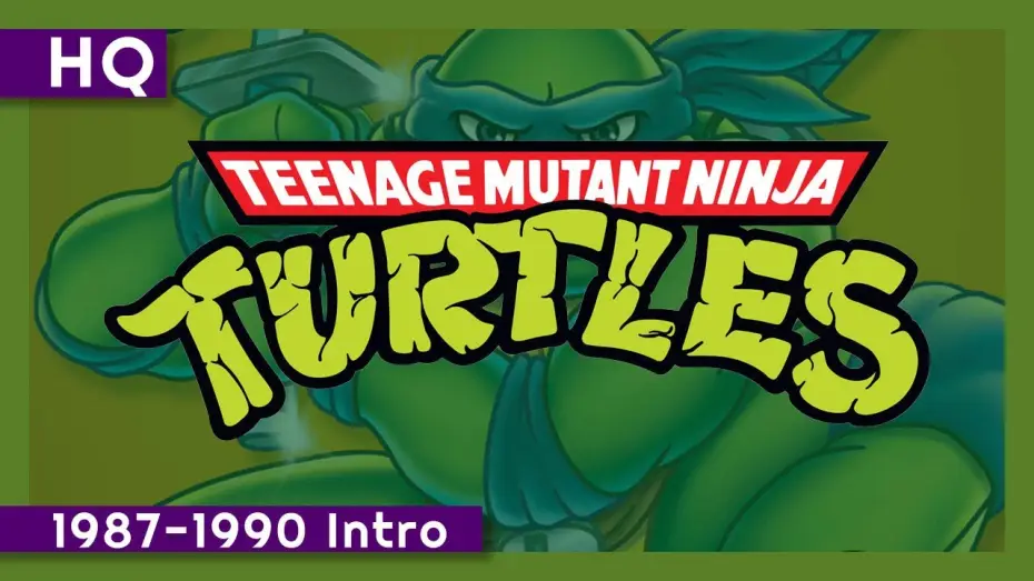 Video for the series Teenage Mutant Ninja Turtles — Teenage Mutant Ninja Turtles (Classic Series) (1987-1990) Intro