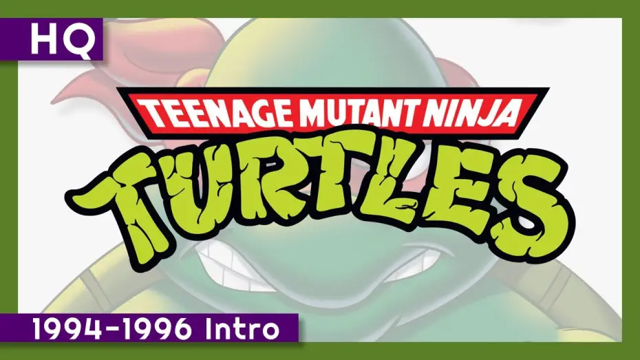 Video for the series Teenage Mutant Ninja Turtles — Teenage Mutant Ninja Turtles (Classic Series) (1994-1996) Intro