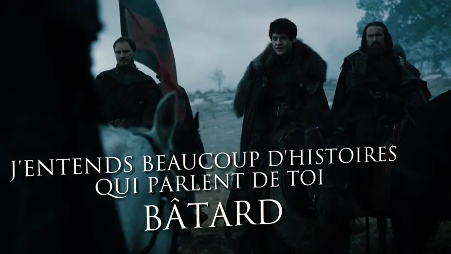 Видео к сериалу Game of Thrones — L'INOUBLIABLE BATAILLE DES BÂTARDS - GAME OF THRONES