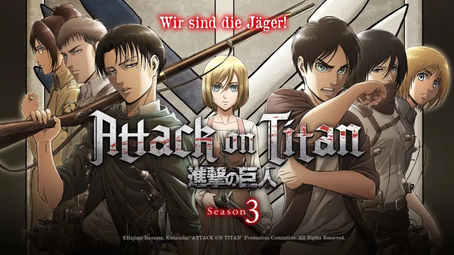 Video for the series Attack on Titan — Attack on Titan – 3. Staffel (Anime-Trailer Deutsch)