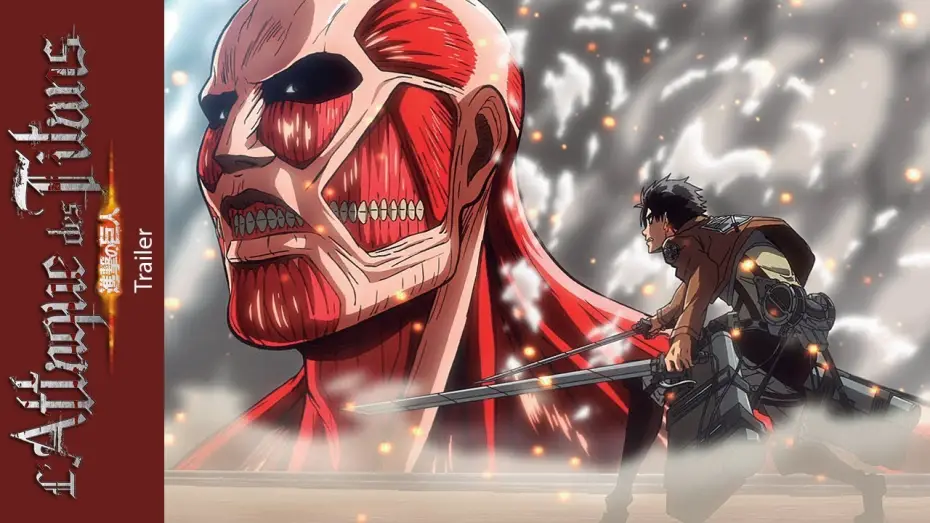 Video for the series Attack on Titan — L'attaque des Titans - Trailer - Blu-ray