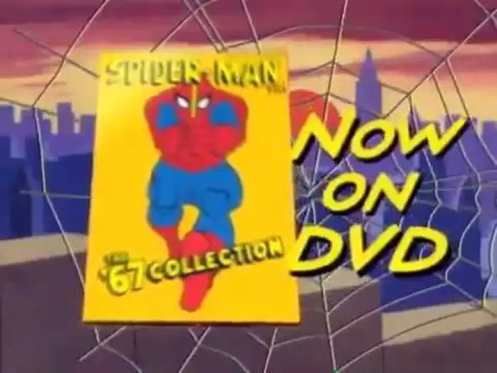 Видео к сериалу Spider-Man — Spider-Man 1967 cartoon DVD trailer - 2004