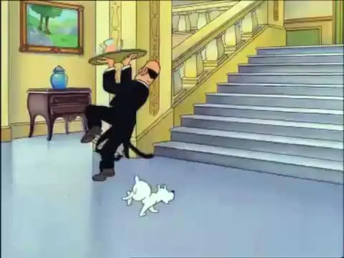 Video for the series The Adventures of Tintin — Générique de Tintin