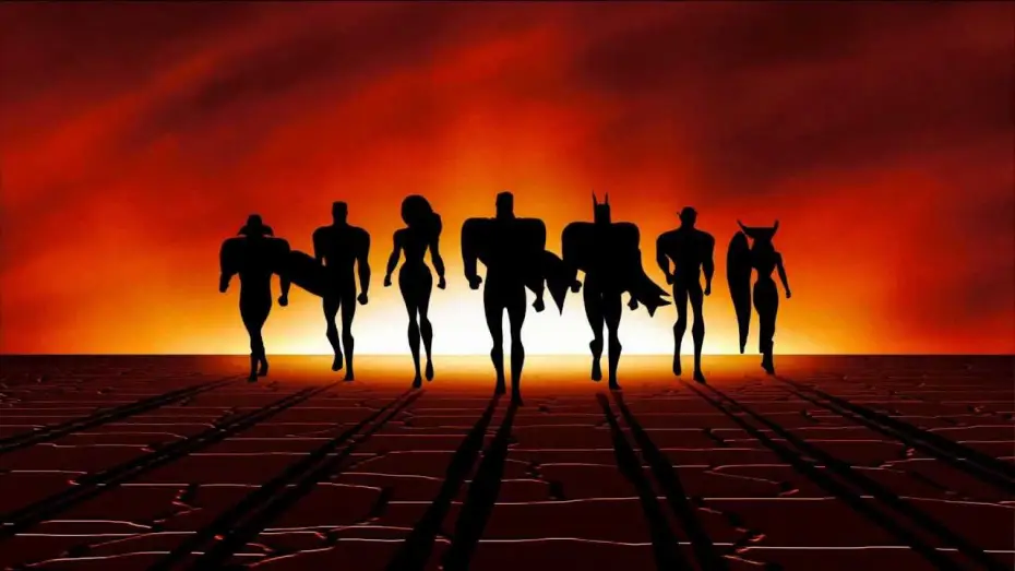Video for the series Justice League — Justice League Intro (Blu-ray 1080p HD)