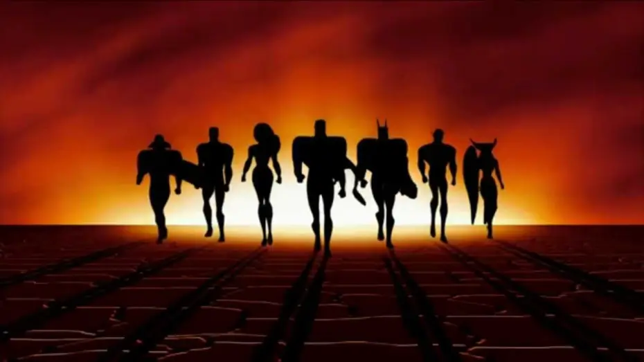 Видео к сериалу Justice League — Justice League: The Animated Series | Opening Theme | 1080p 【HD】  Bluray :)