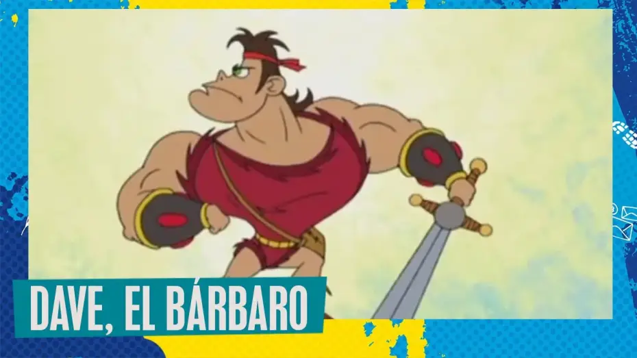 Video for the series Dave the Barbarian — Dave El Bárbaro | Intro - 1ª Temporada | Disney Channel España (HD)