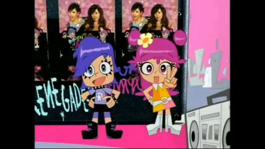 Video for the series Hi Hi Puffy AmiYumi — cartoon network Hi Hi Puffy Ami Yumi ad 2004