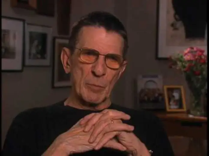 Video for the series Star Trek — Leonard Nimoy discusses Mr. Spock's "Star Trek" signature moves - EMMYTVLEGENDS.ORG