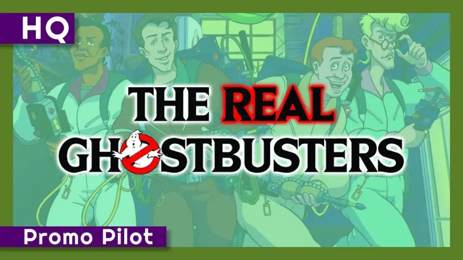 Video for the series The Real Ghostbusters — The Real Ghostbusters (1986) Promo Pilot